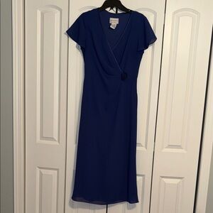 Karin Steven’s Navy Midi Dress